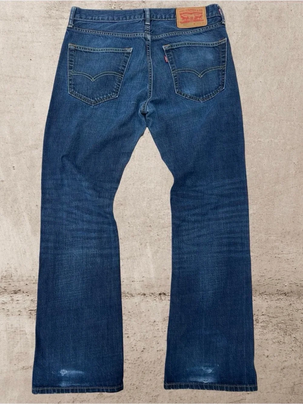 Levi's 527 Relaxed Men's Jeans in Blue Denim | Size 32x30